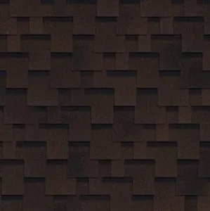 ТЕХНОНИКОЛЬ гибкая черепица Оптима Аккорд Коричневый (3 кв.м.), уп.